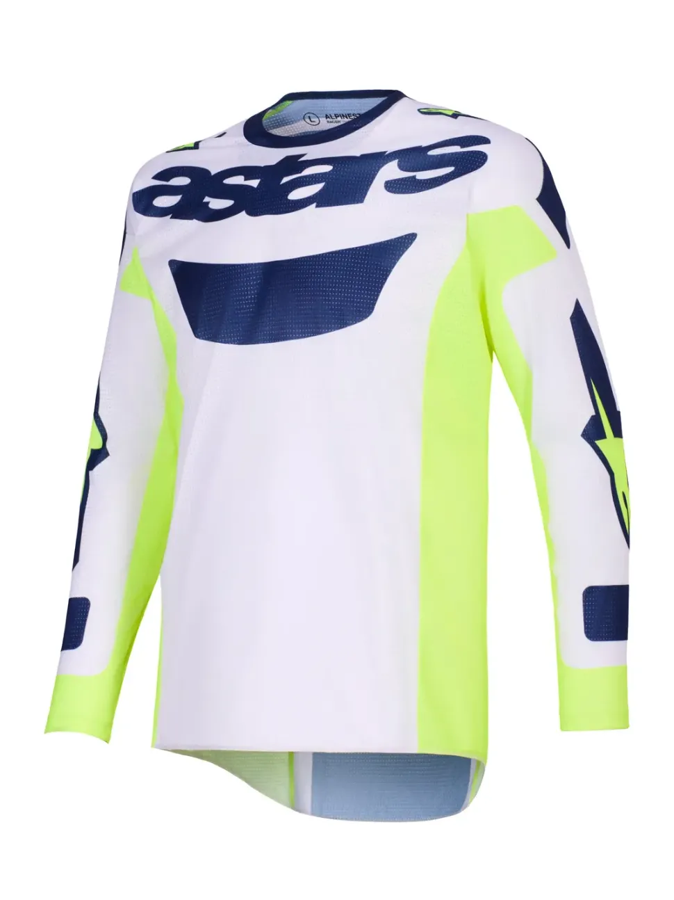 Alpinestars Tröja Racer Air Riway Grå/Fluo Gul/Blå