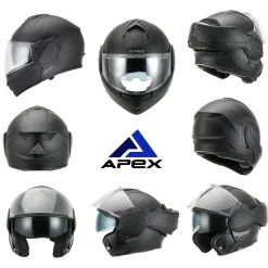 AMOQ Helmet MI200 mattsvart