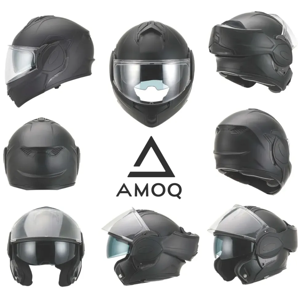 AMOQ Helmet MI200 mattsvart