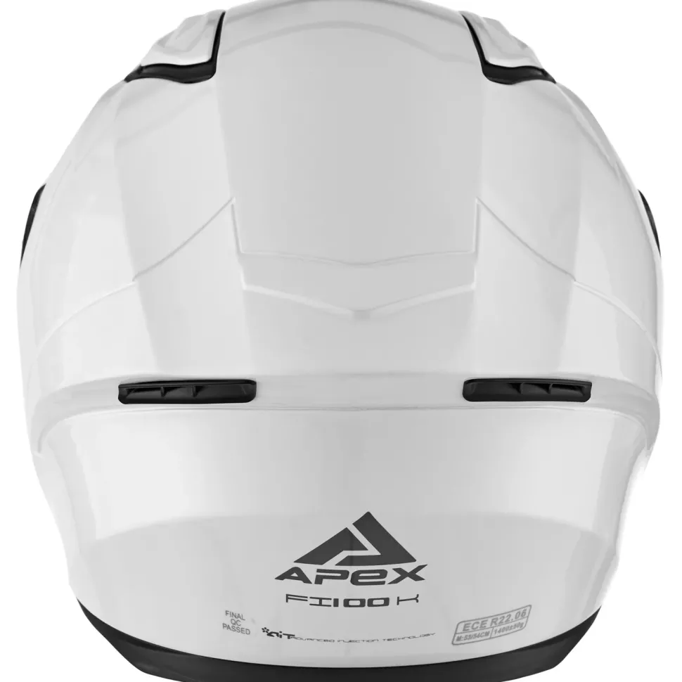 APEX Hjälm FI100 vit JNR