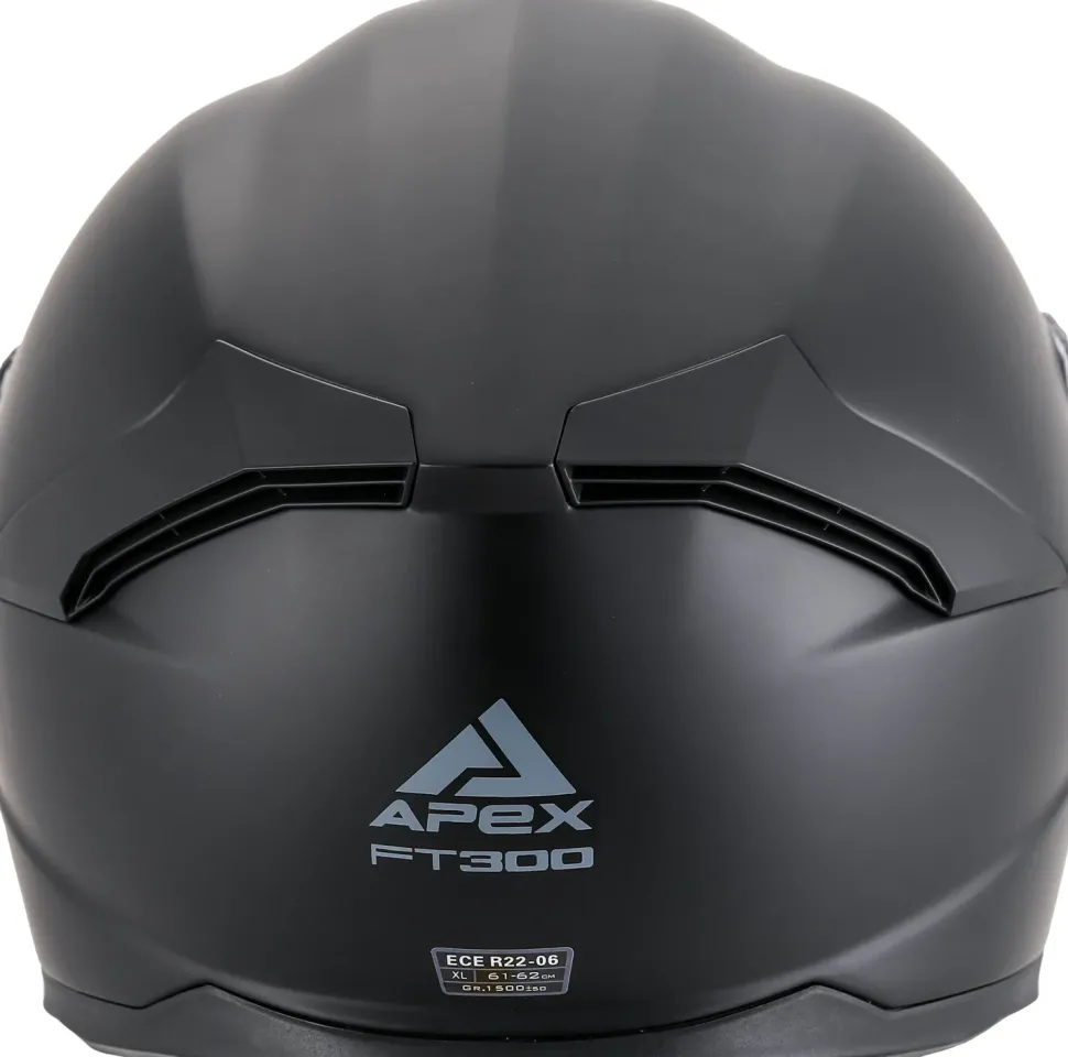 APEX Hjälm FT300 mattsvart