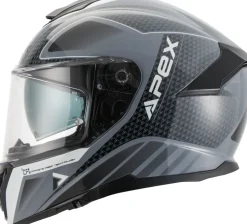 APEX Hjälm FT300 New York grå/svart