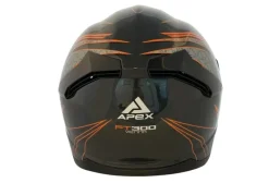 APEX Hjälm FT300 Vienna svart/orange