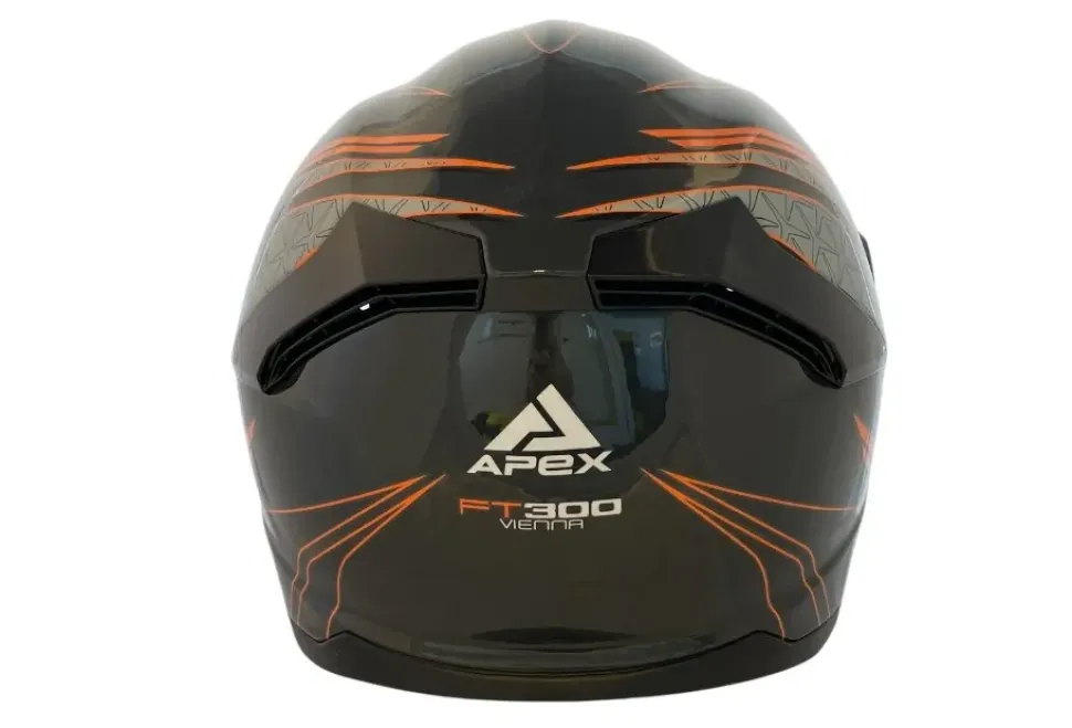 APEX Hjälm FT300 Vienna svart/orange