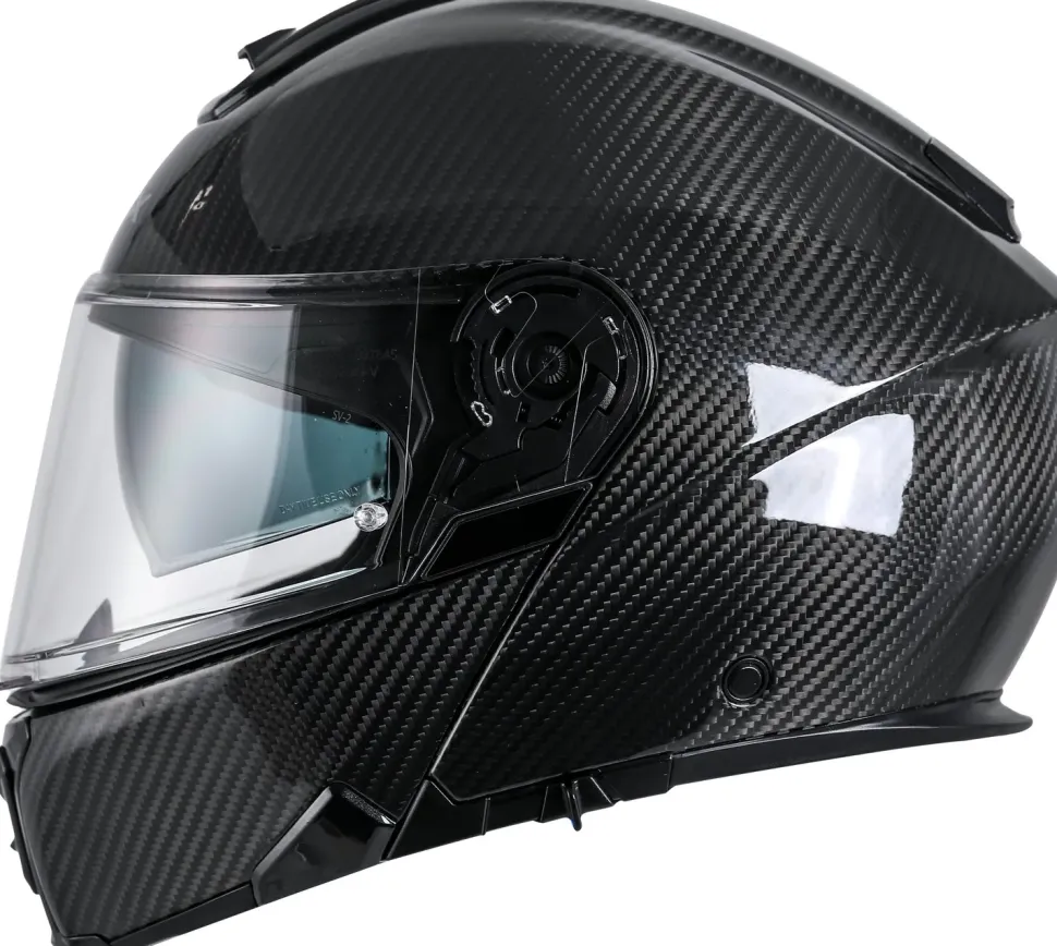 APEX Hjälm MC500 Carbon glansig
