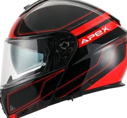 APEX Hjälm MT300 Sydney svart/röd
