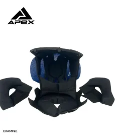 APEX MI100 Linerset cheekpads and topliner