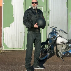 4Bikers Bad Bomber Svart Herr