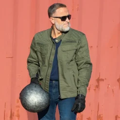 4Bikers Bruce Olive Green