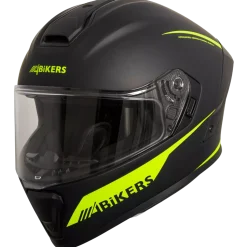 4Bikers Fibertech Matt Black Fluo