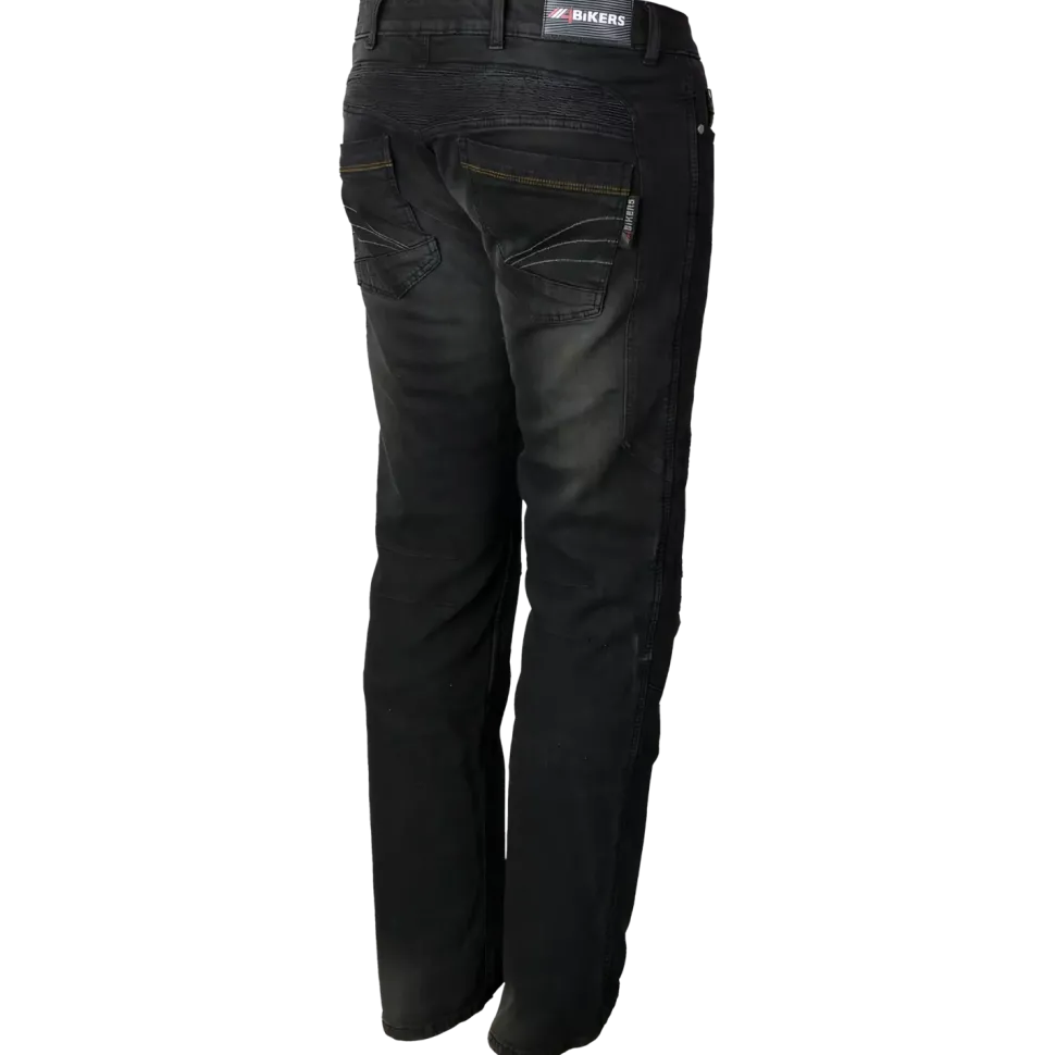 4Bikers Friction Jeans Svart