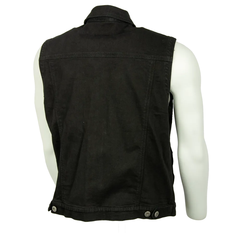4Bikers Jeansväst Svart