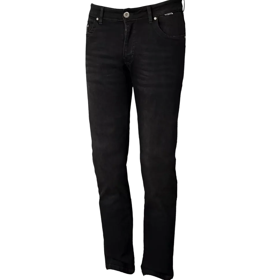 4Bikers Kim Jeans Lång Svart