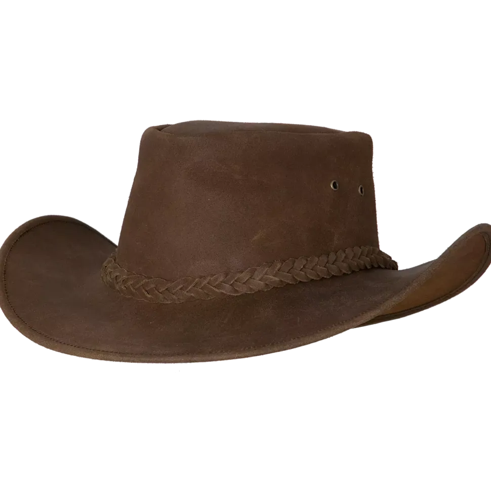 4Bikers Skinnhatt Brun