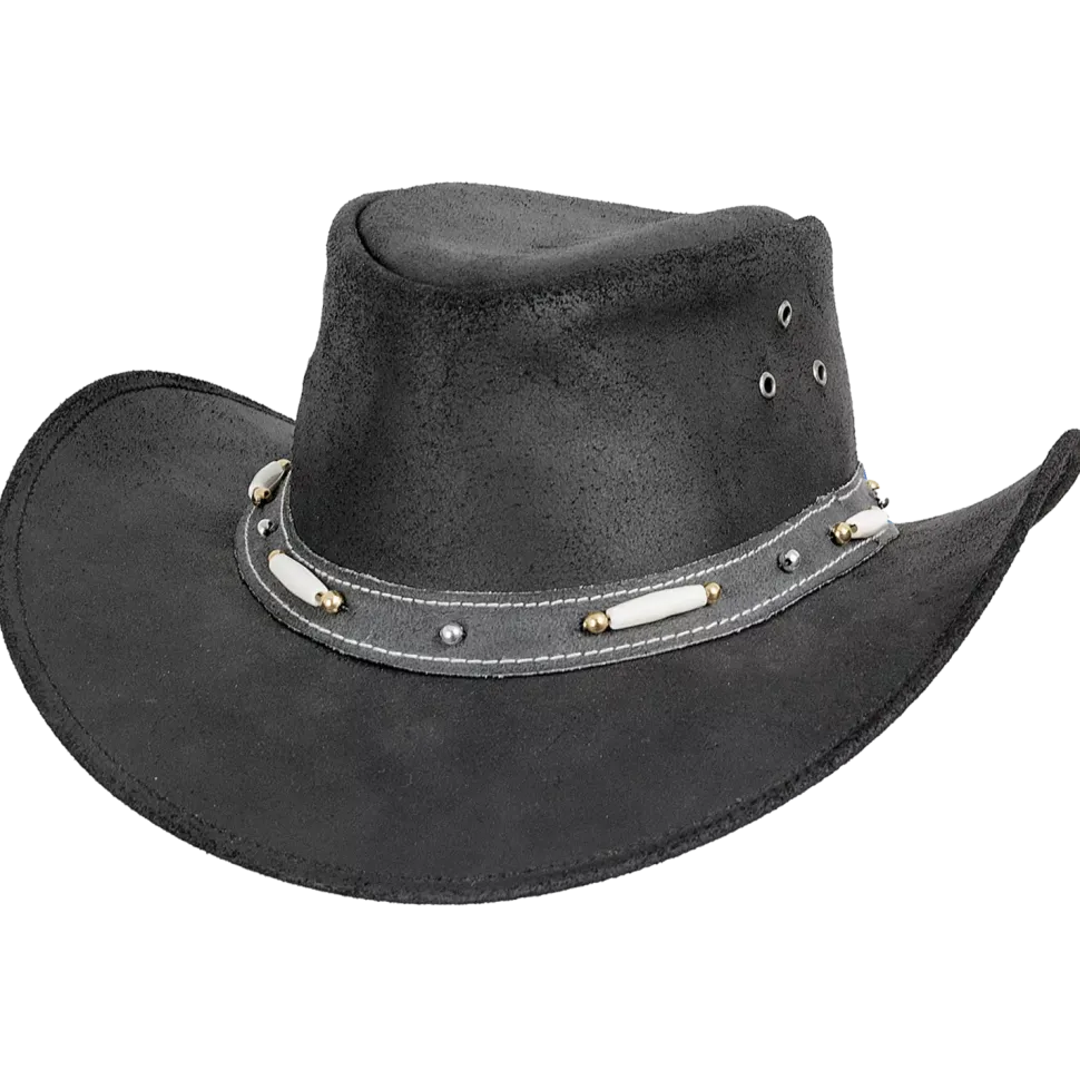 4Bikers Skinnhatt Svart Oilskin