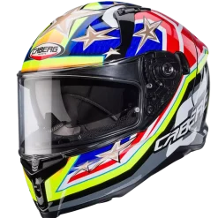 Caberg Avalon X Track Svart/Gul/Neonröd/Blå