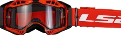 Goggle Ls2 Aura Enduro Series Klar Lins Röd