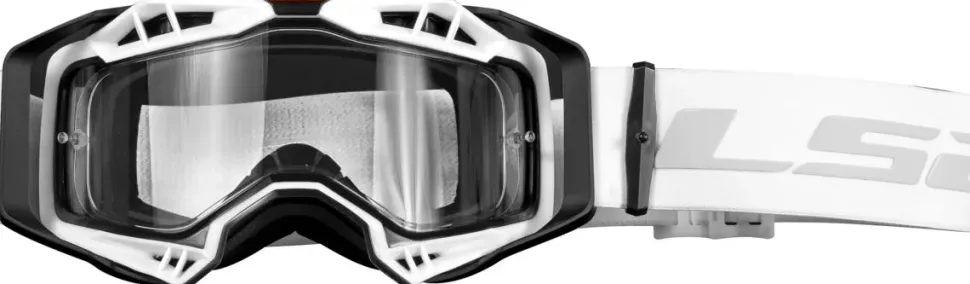 Goggle Ls2 Aura Enduro Series Klar Lins Vit