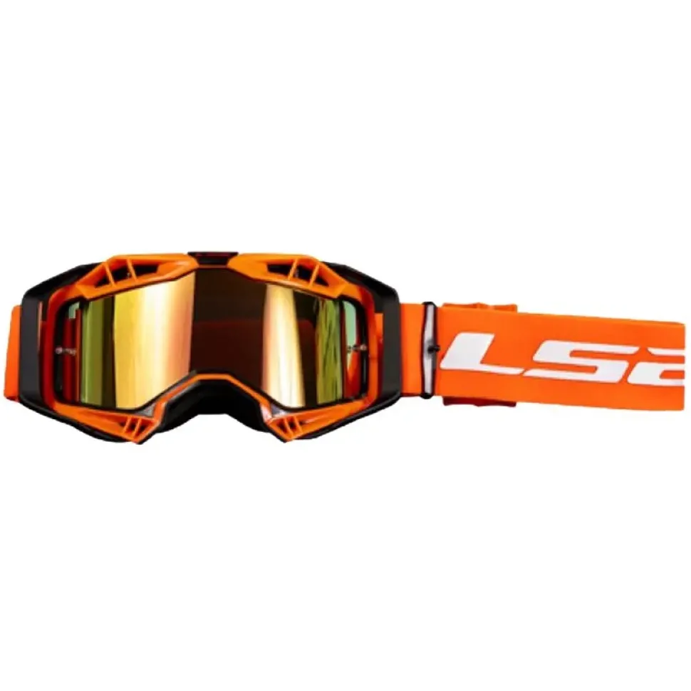 Goggle Ls2 Aura Pro Iridium Lins Orange