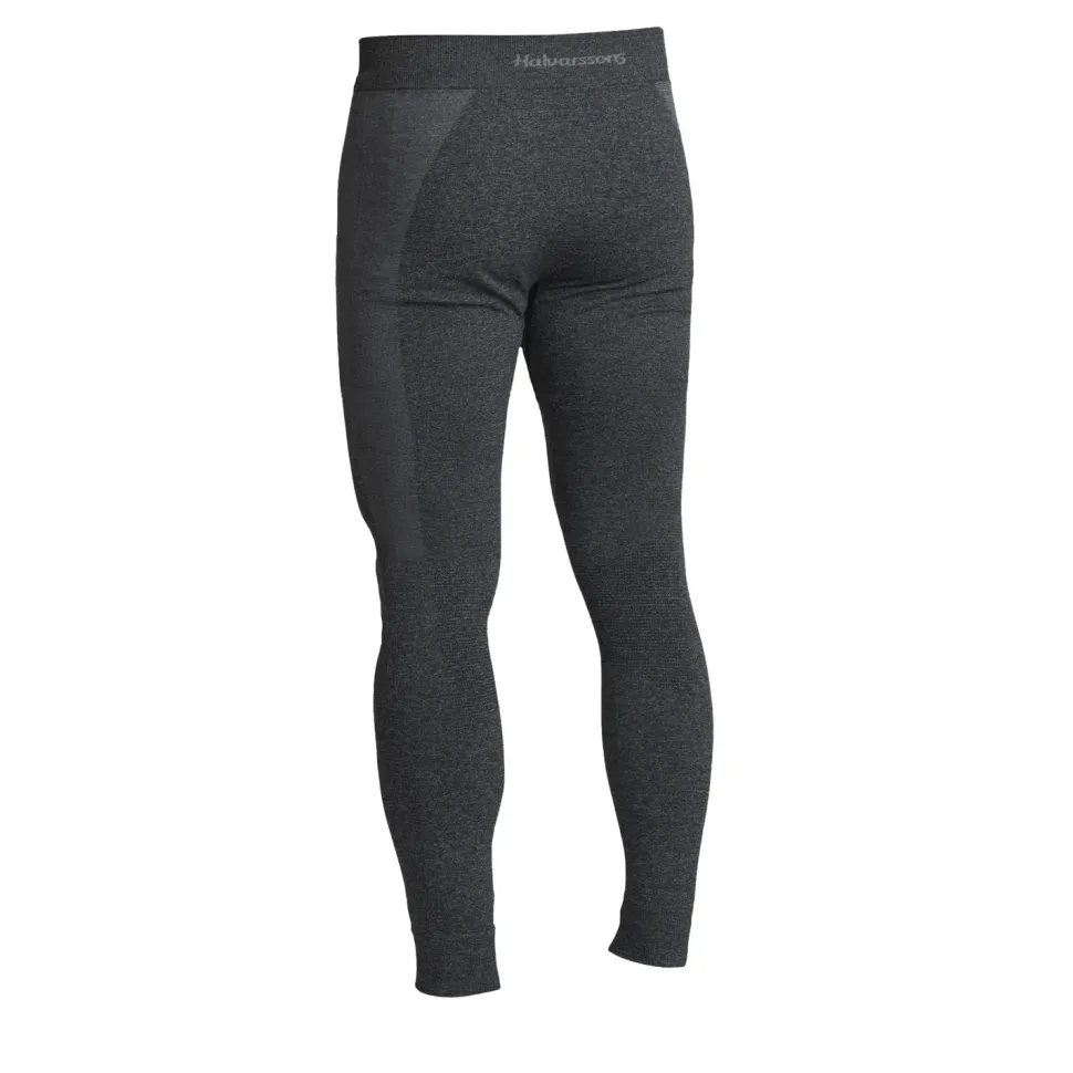 Halvarssons Byxa Core-knit longs Seamless Svart