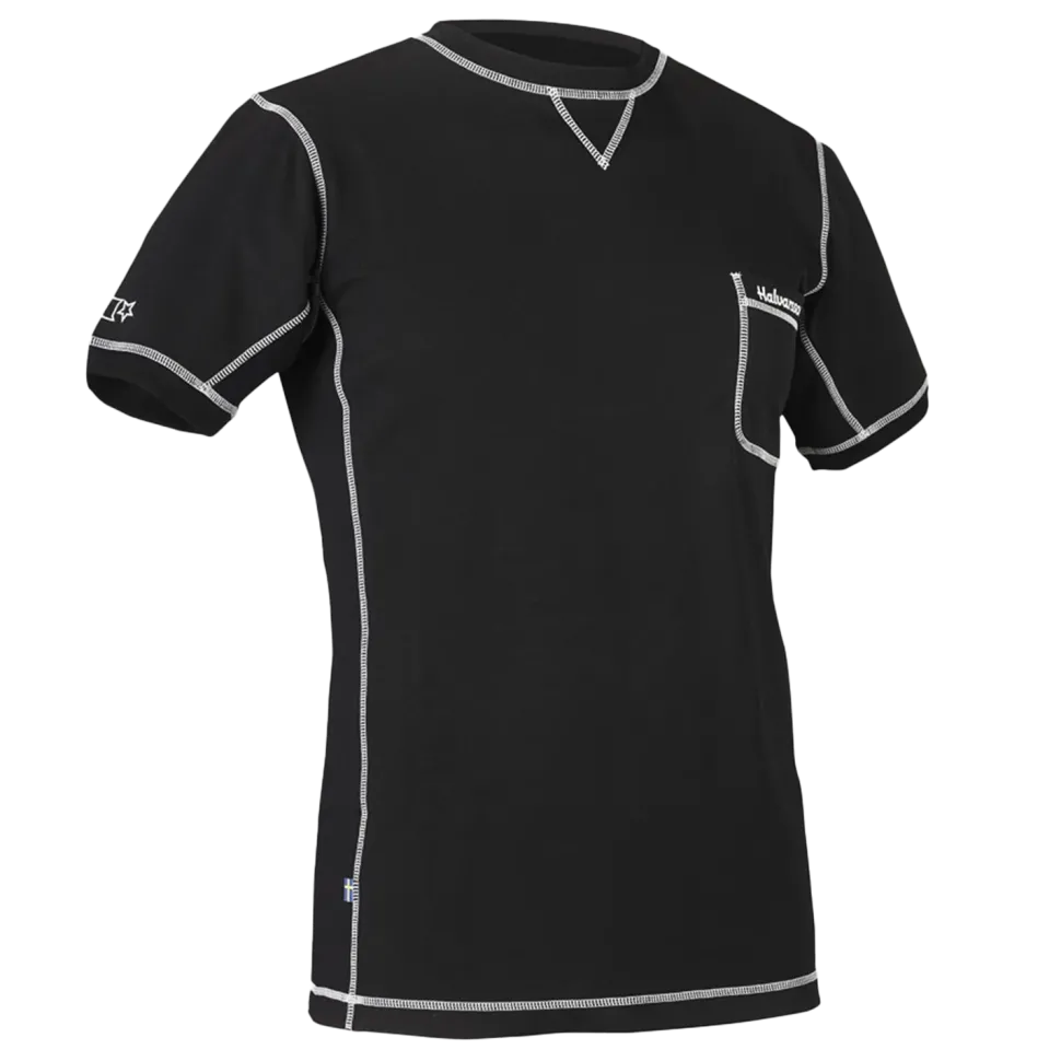 Halvarssons Tröja Light Shirt Svart