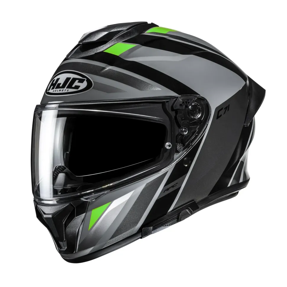 HJC Helmet C71 Faber Grå/Orange/Svart MC7