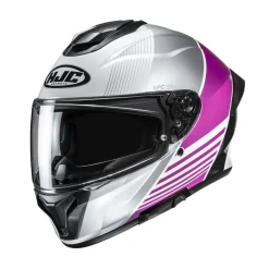 HJC Helmet C71 Morix Vit/Rosa MC8