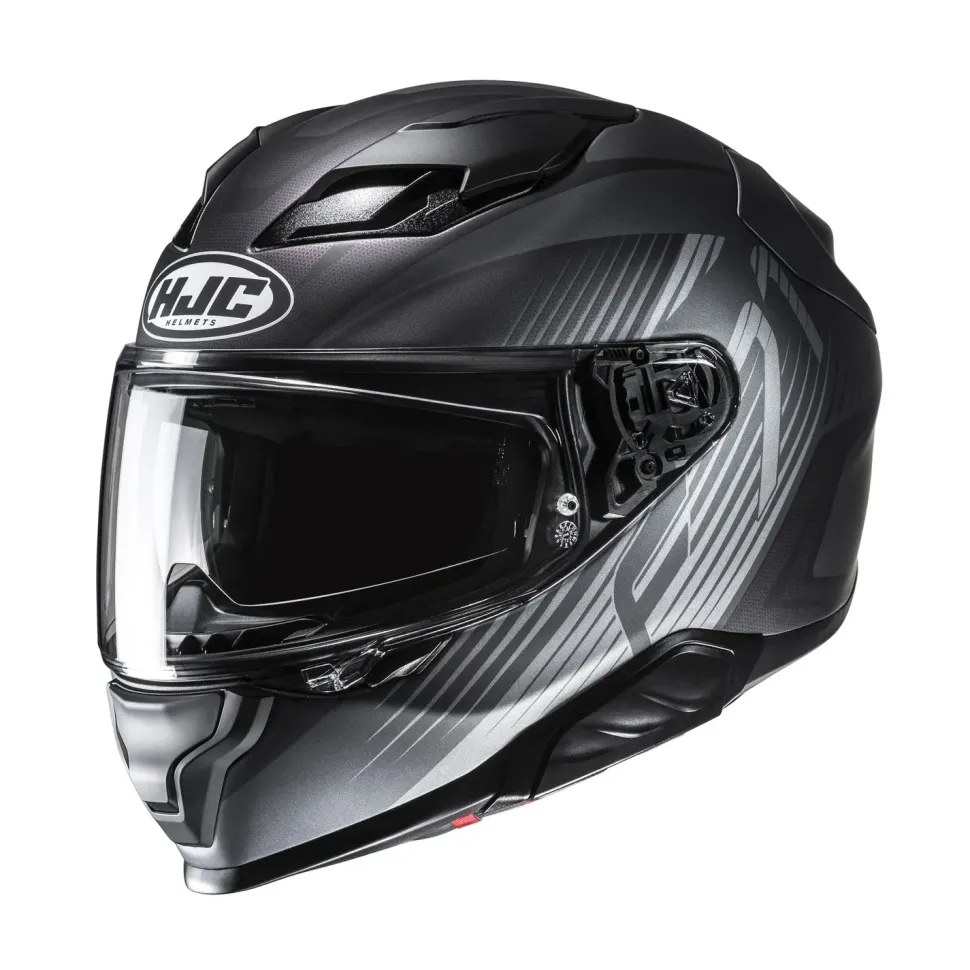 HJC Helmet F71 Catos Svart/Grå MC5SF