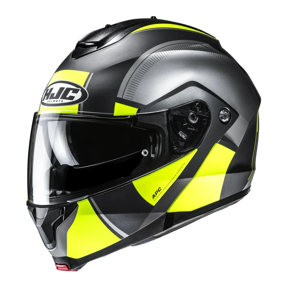 HJC Hjälm C91N Jyn Fluo Gul/Grå MC3HSF