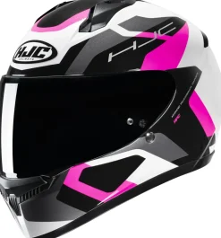 HJC Hjälm C10 Tins Svart/Rosa MC8