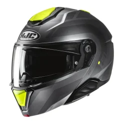 HJC Hjälm i91 Arven Grå/Fluo Gul MC3HSF