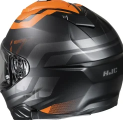 HJC Hjälm i71 Enta Orange/Svart/Grå MC7SF