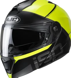 HJC Hjälm i90 May Fluo Gul/Svart MC3HSF