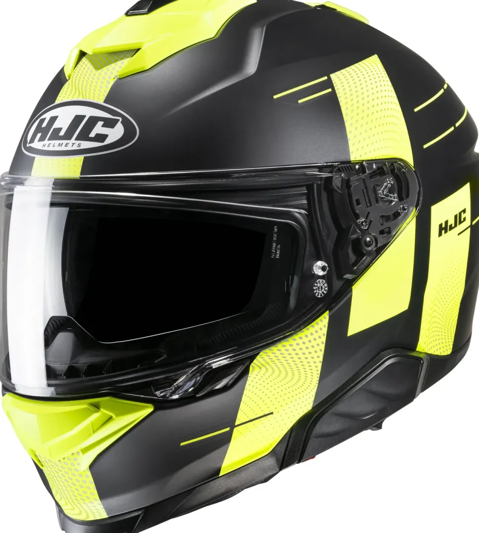 HJC Hjälm i71 Peka Fluo Gul MC3HSF