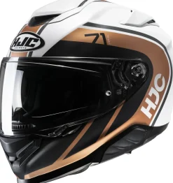 HJC Hjälm RPHA 71 Mapos Svart/Guld/Vit MC9SF
