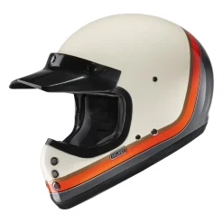 HJC Hjälm V60 Scoby Vit/Orange/Grå MC7