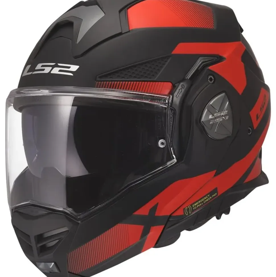 Hjälm Ls2 Ff901 Advant X Nova Svart/Röd