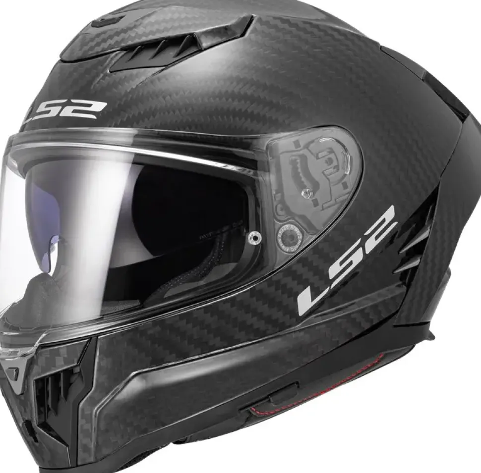 Hjälm Ls2 Ff807 Dragon Carbon Mattsvart