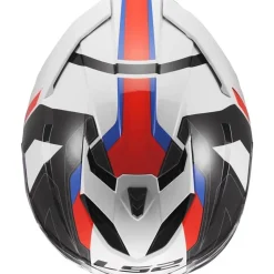 Hjälm Ls2 Ff818 Storm Iii Sporty Vit/Blå/Röd