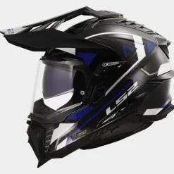 Hjälm Ls2 Mx701 Explorer Carbon Adventure Blå