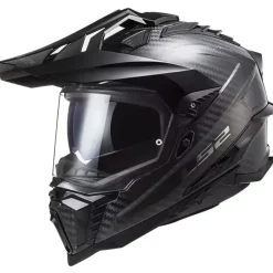 Hjälm Ls2 Mx701 Explorer Carbon Svart