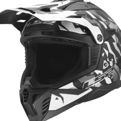 Hjälm Ls2 Mx708 Fast Ii Grotesk Svart/Grå