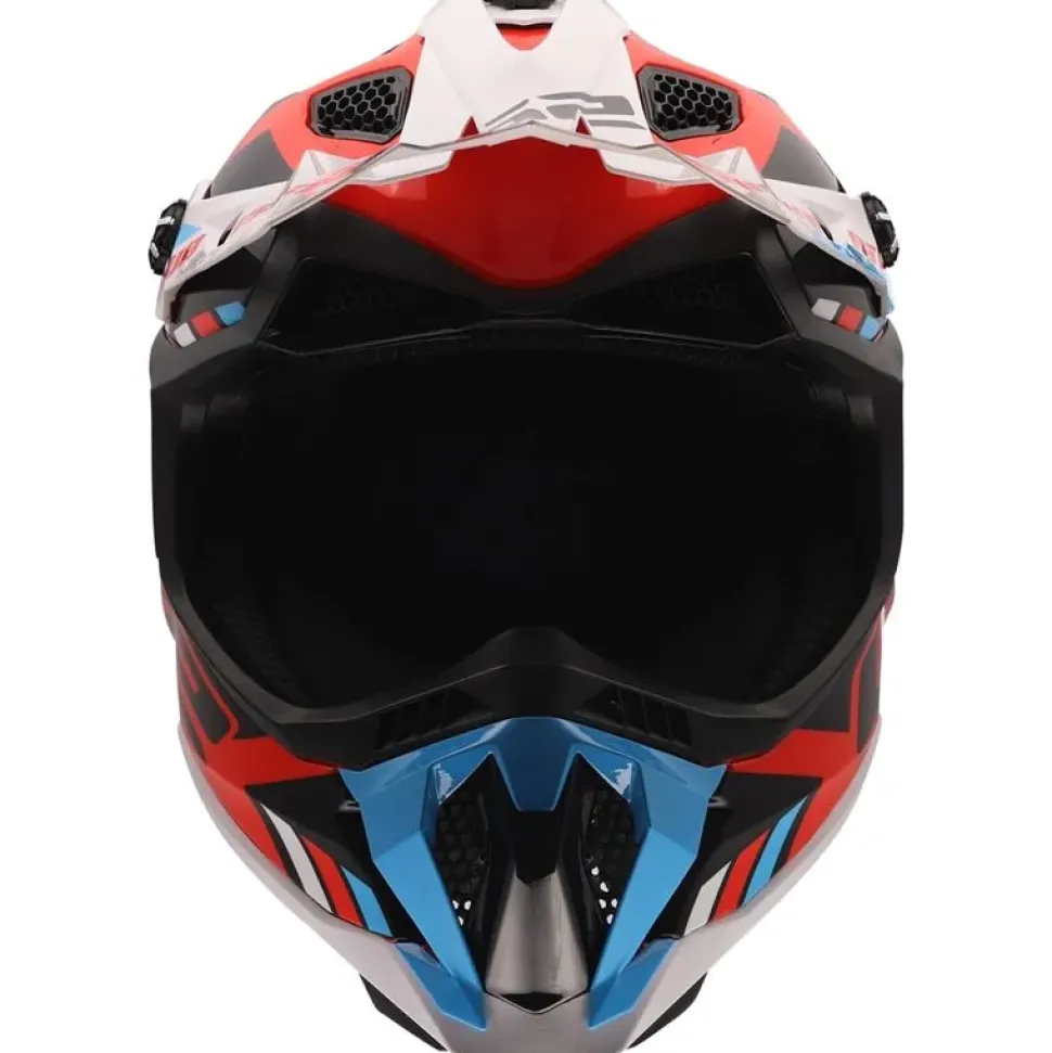 Hjälm Ls2 Mx700 Subverter Stomp Vit/Blå/Röd