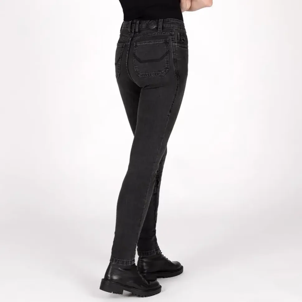 Jeans Knox Colton Skinny Dam Kolgrå
