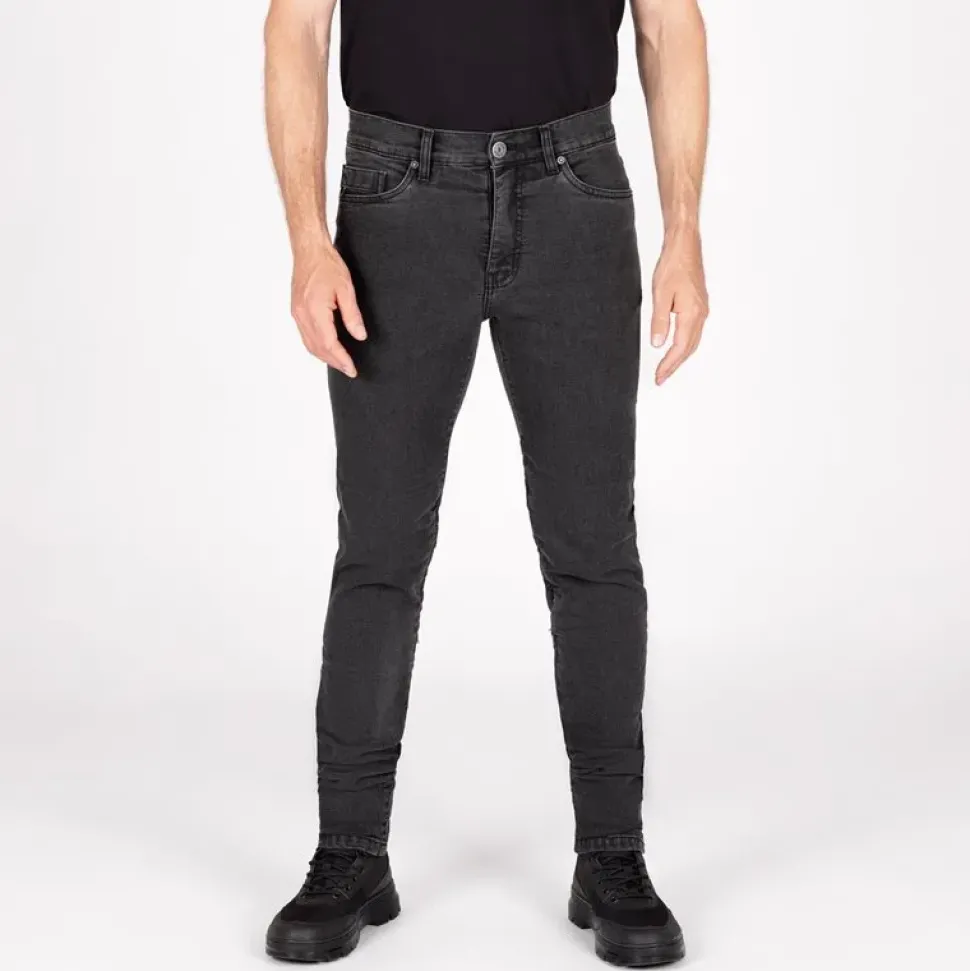Jeans Knox Colton Slim Herr Kolgrå