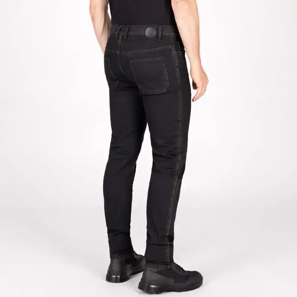 Jeans Knox Colton Slim Herr Svartrost
