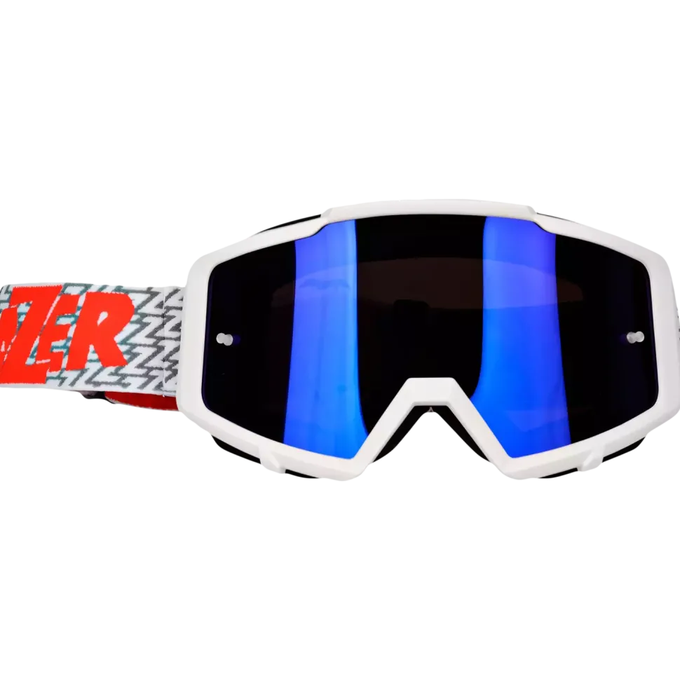 Lazer Track Glasögon Vit/Spegel
