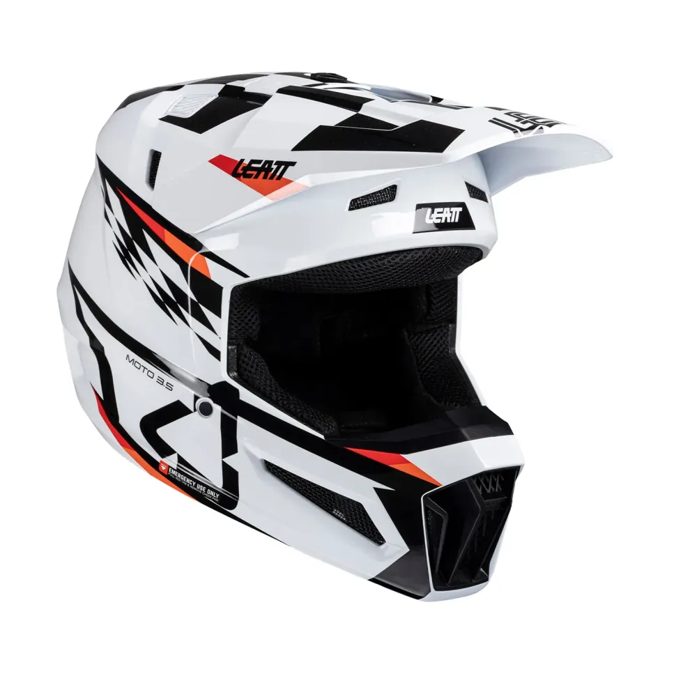 Leatt Helmet Kit Moto 3.5 Jr V25 White