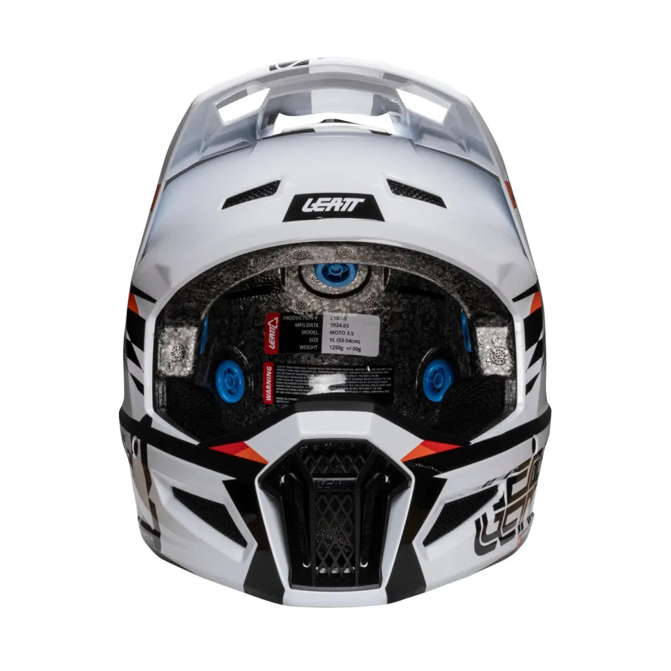 Leatt Helmet Kit Moto 3.5 Jr V25 White