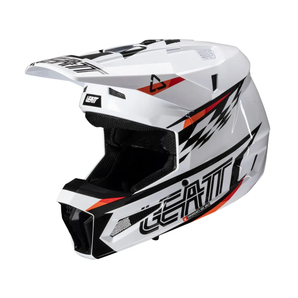 Leatt Helmet Kit Moto 3.5 Jr V25 White